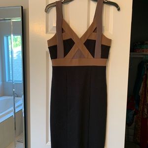 Black chic cocktail dress